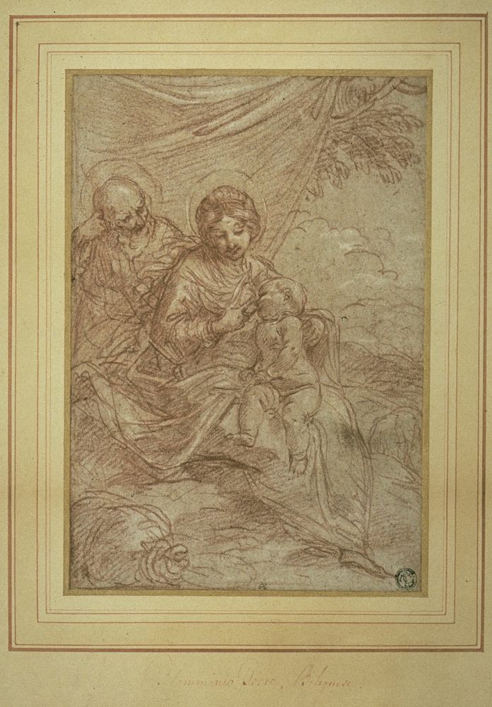 Rest on the Flight into Egypt by Flaminio Torre