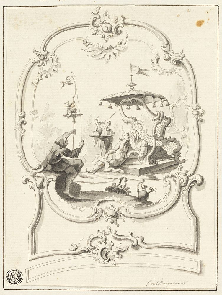 Chinoiserie by Jean Baptiste Pillement