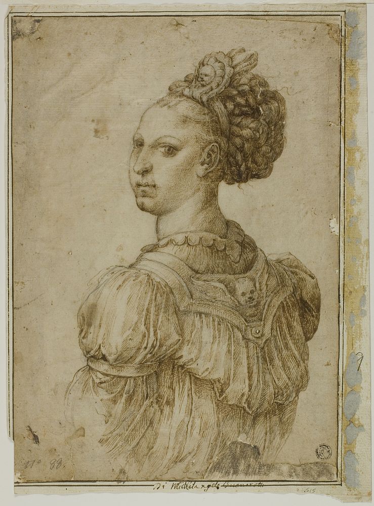Ideal Bust of a Woman by Bartolomeo Passarotti