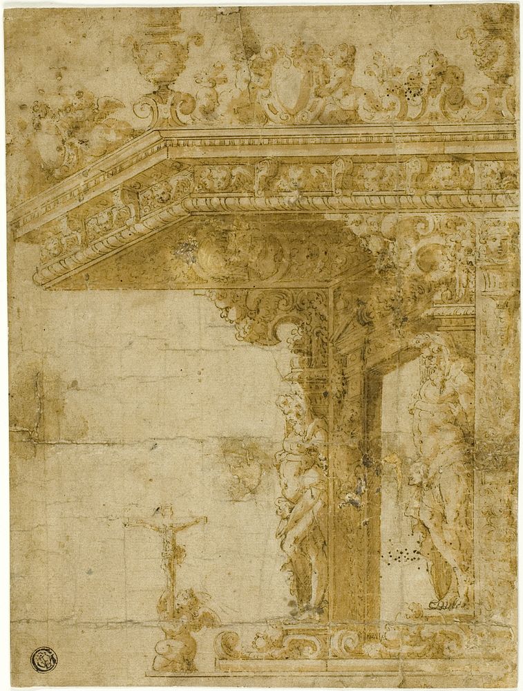 Design for Tomb with Canopy by Marco Marchetti