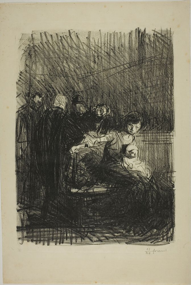 Recess of the Hearing by Jean Louis Forain