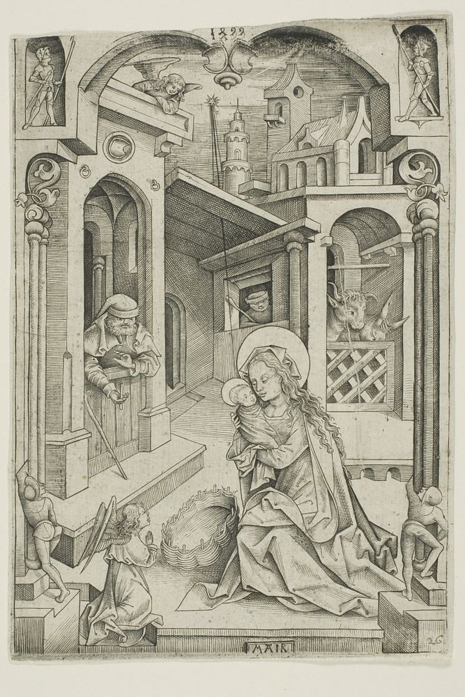 The Nativity by Nicolaus Alexander Mair von Landshut