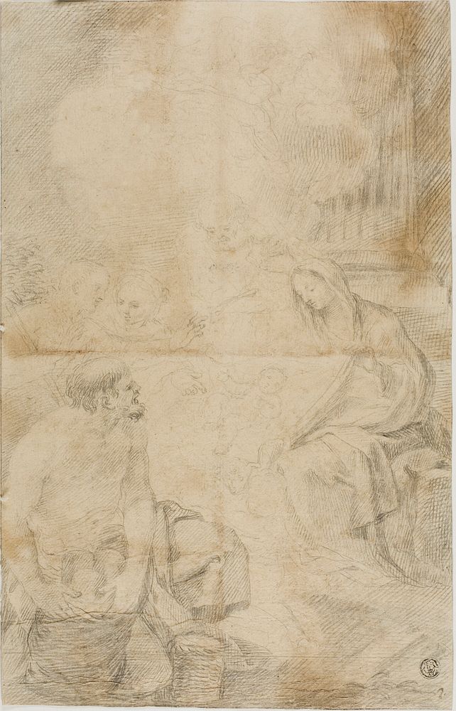 Adoration of the Shepherds by Pietro da Cortona