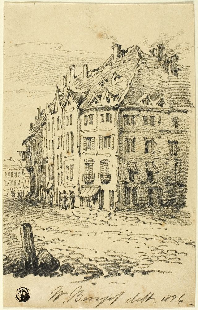 City Street by William Burges