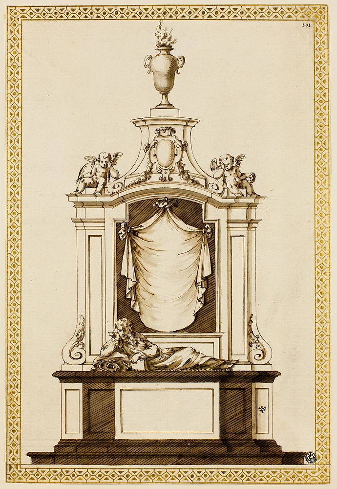 Project for a Monument by Edward Pierce, the younger
