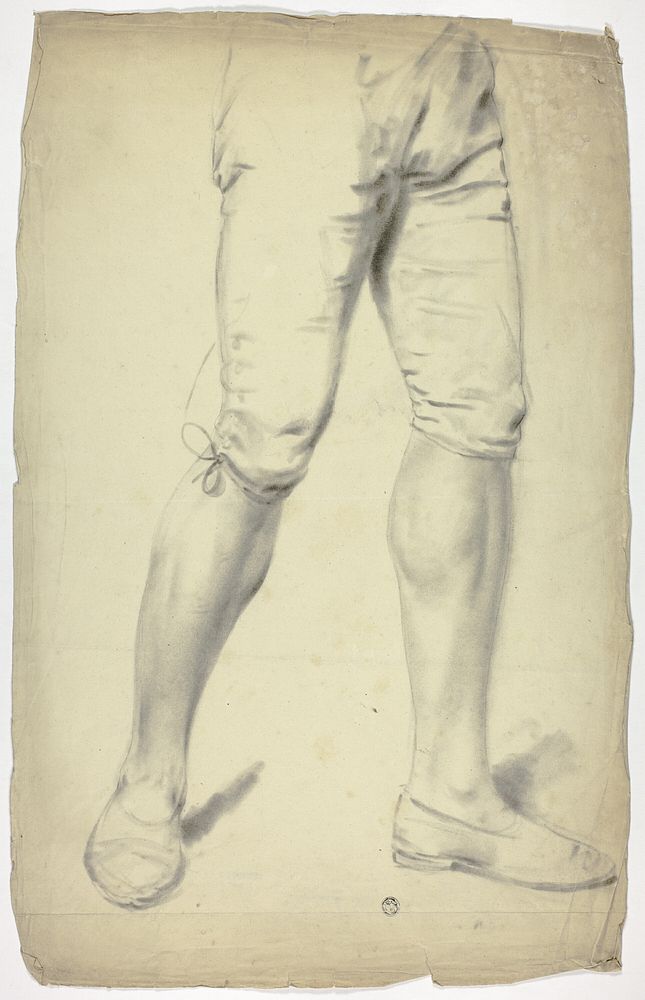 Legs of Boy Wearing Knickers by John Downman