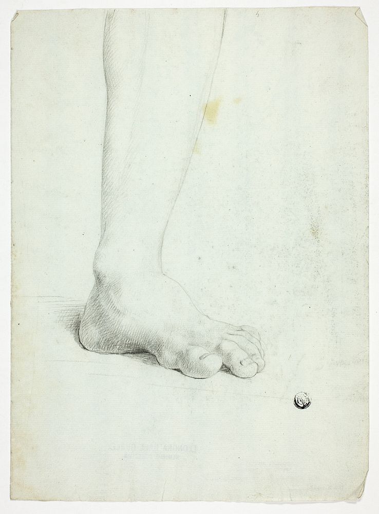 Left Leg of Standing Figure by John Downman