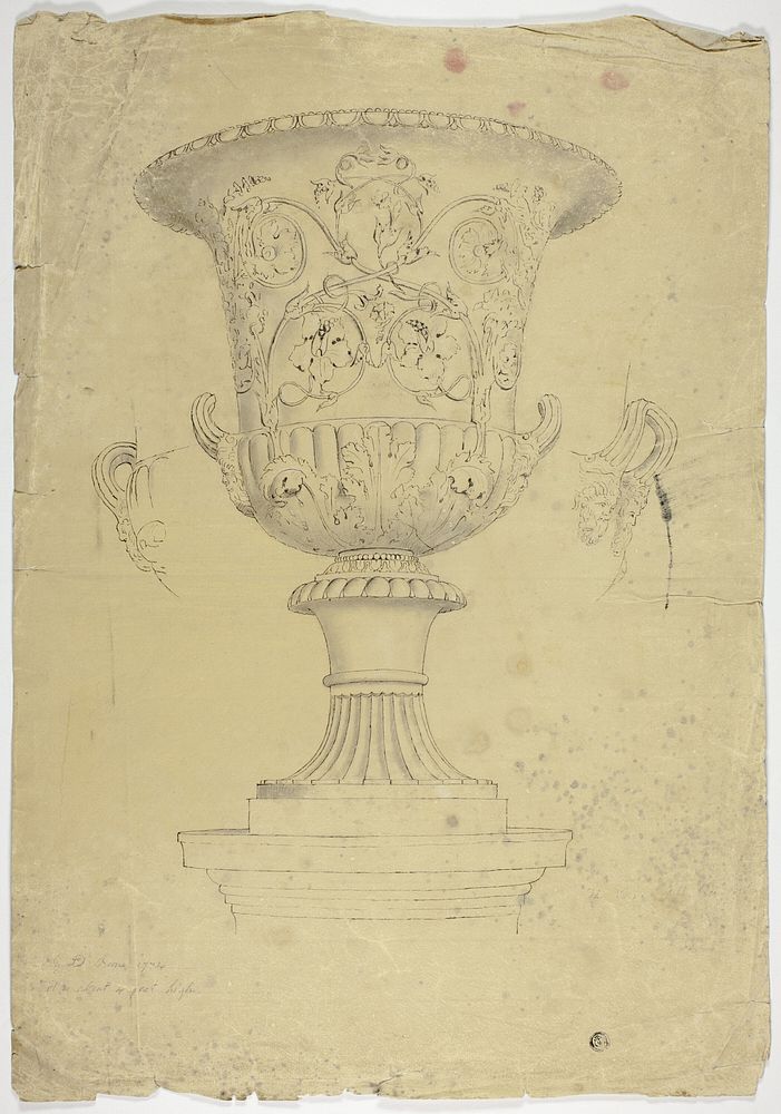 Antique Monumental Vase by John Downman