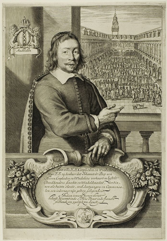 Jan de Paep (De Beursknecht) by Cornelis Visscher