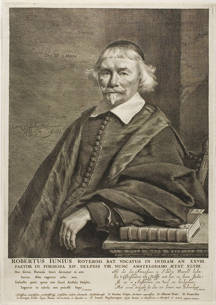 Robert Junius by Cornelis Visscher