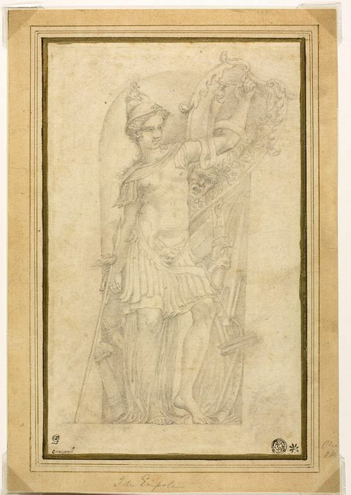Minerva (or Bellona) in a Niche by Parmigianino