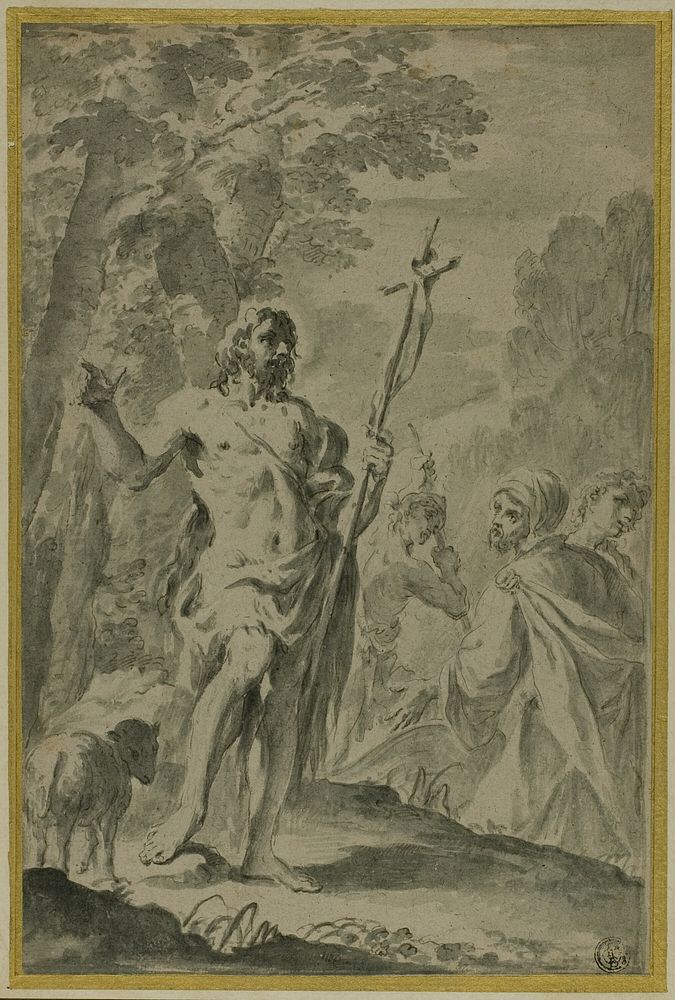 Saint John the Baptist by Ercole Graziani, the younger