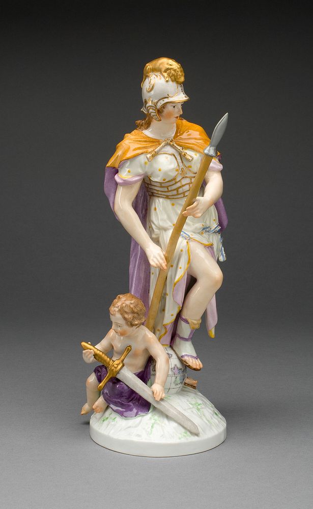 Figure of Bravery (Herzhaftigkeit) by Wilhelm Christian Meyer