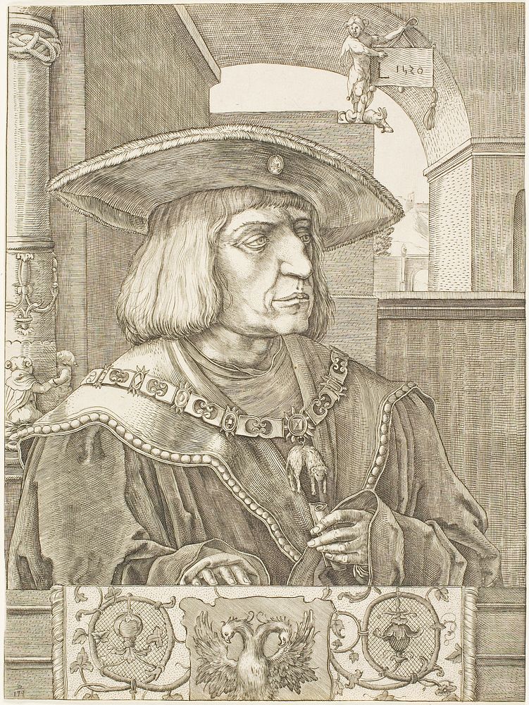 Emperor Maximilian I by Jan Harmensz. Muller