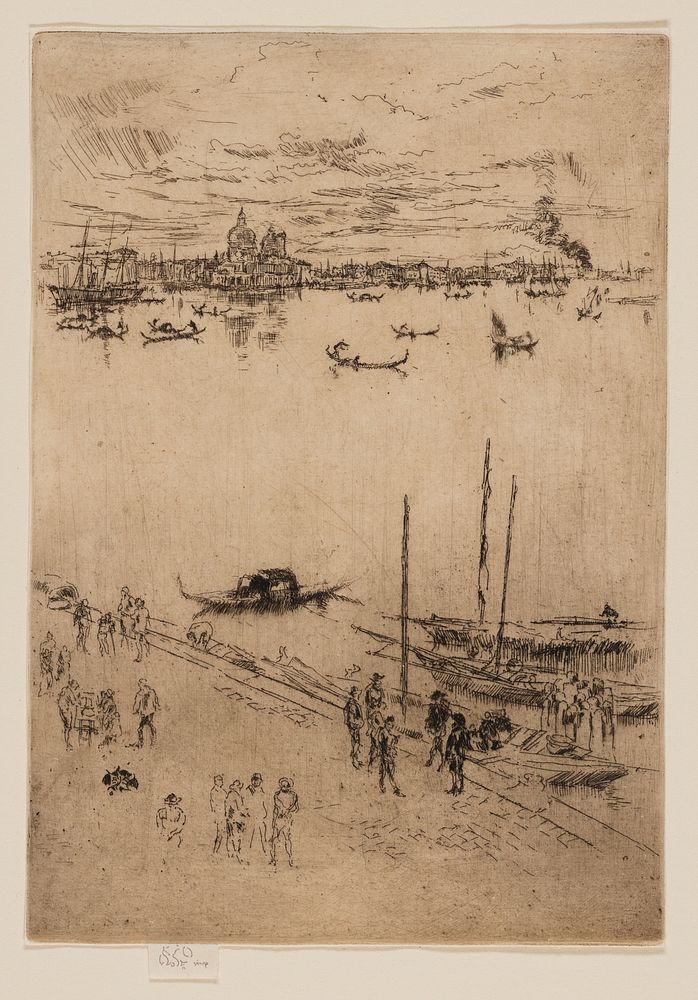 Upright Venice by James McNeill Whistler