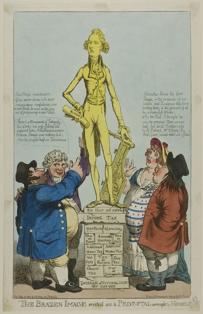 The Brazen Image Erected on a Pedestal Wrought by Himself by Charles Williams