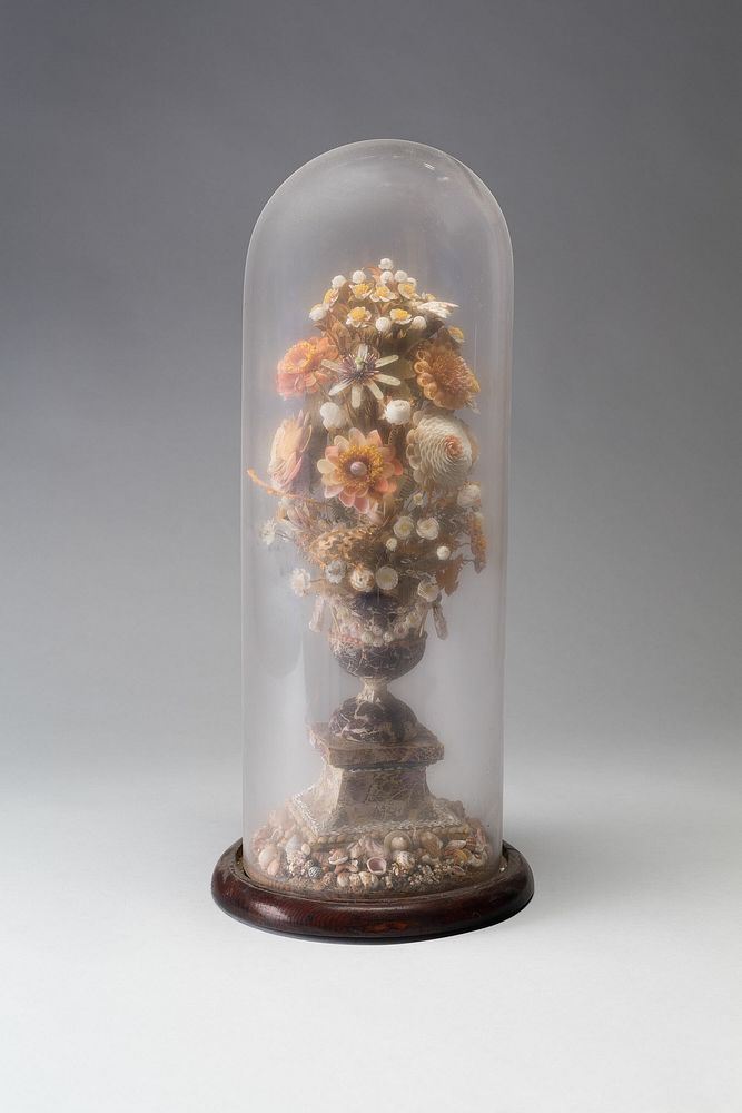 Vase of Shell Flowers