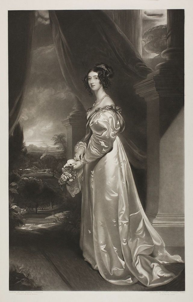 The Duchess of Richmond by George Raphael Ward
