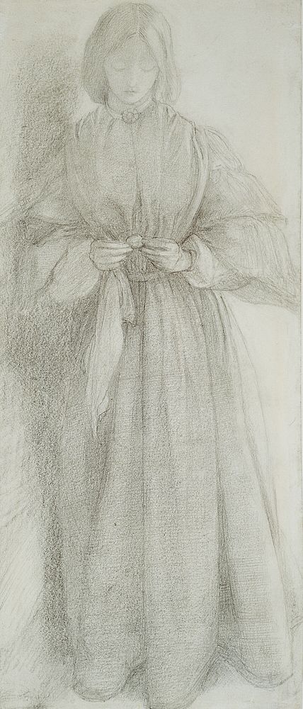 Elizabeth Siddal (Mrs. Dante Gabriel Rossetti) by Dante Gabriel Rossetti