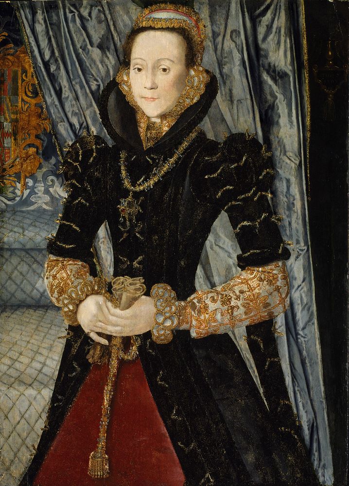 Portrait of a Lady of the Wentworth Family (Probably Jane Cheyne) by Hans Eworth