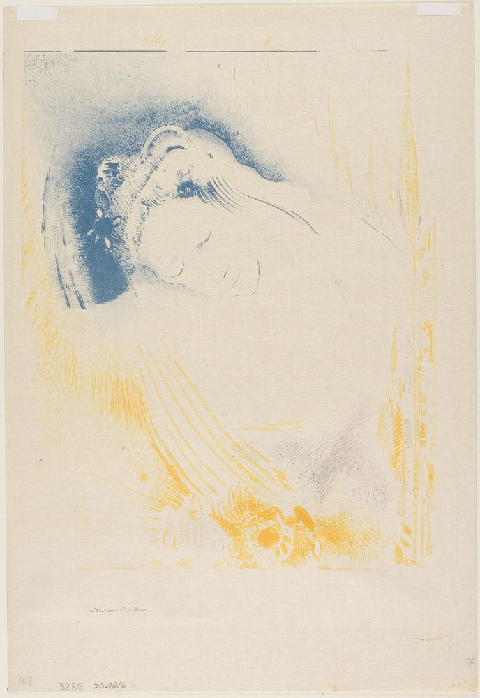 The Shulamite by Odilon Redon