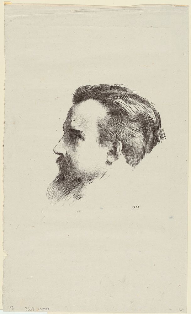 Maurice Denis by Odilon Redon