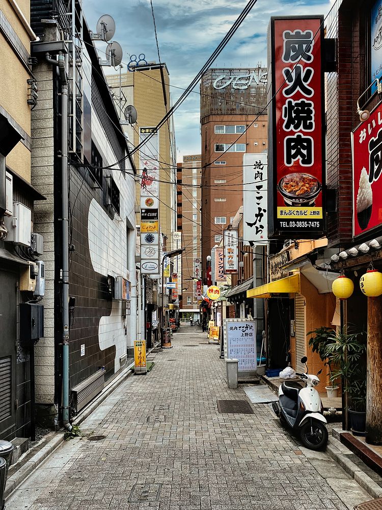 Tokyo Restaurants street, city lifestyle.