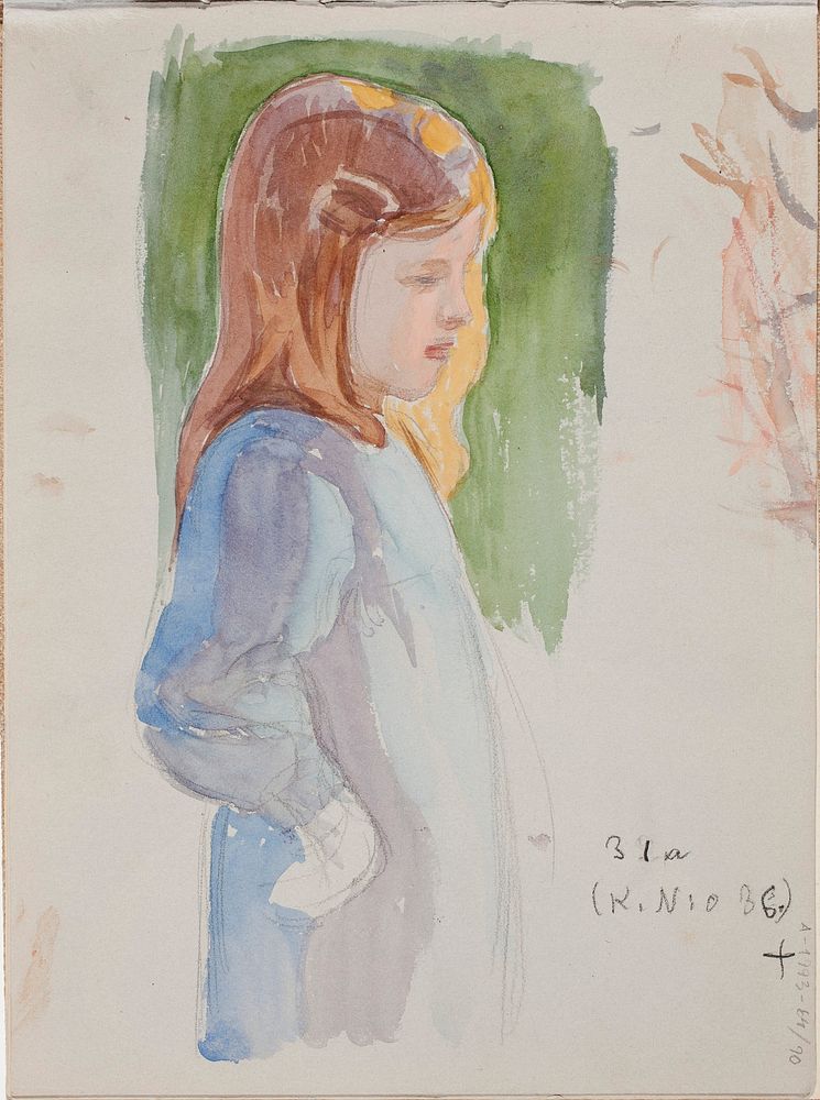 (unknown), 1910part of a sketchbook, Eero Järnefelt