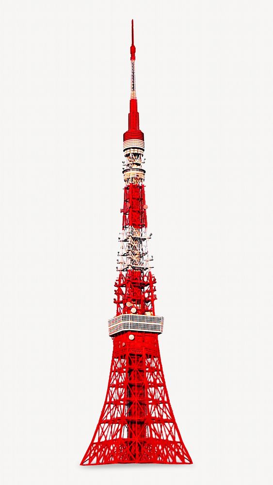 Tokyo tower landmark isolated image | Free Photo - rawpixel