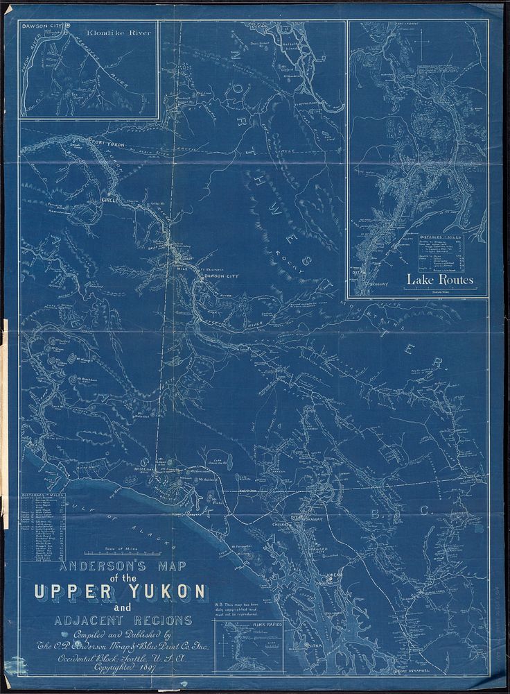             Anderson's map of the Upper Yukon and adjacent regions          