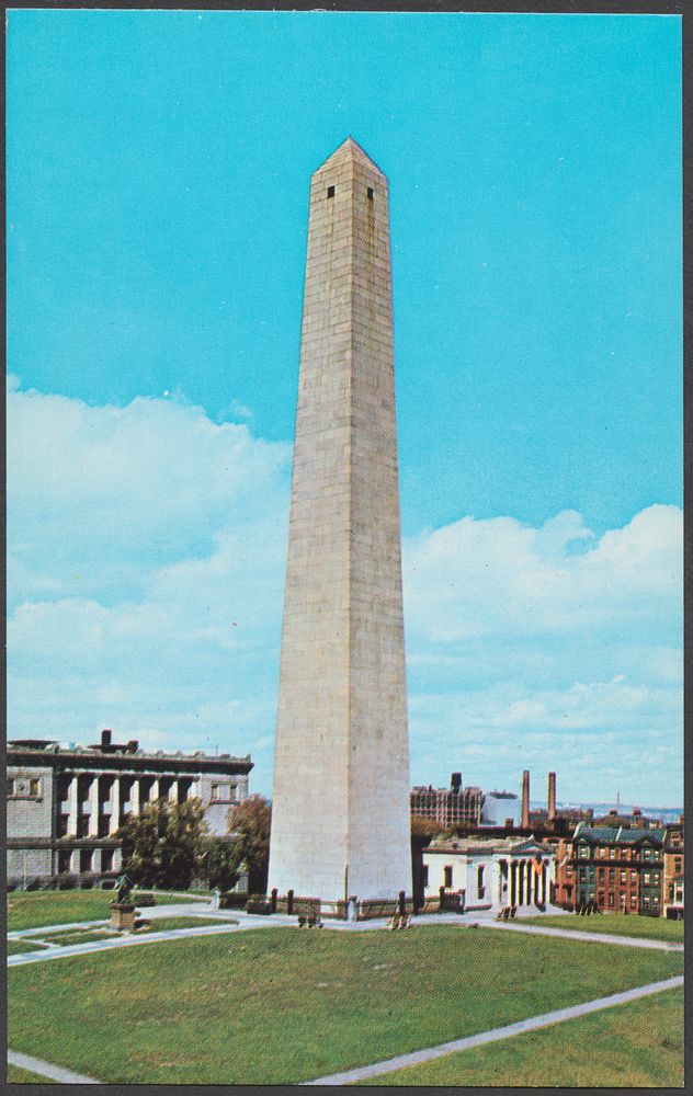             Bunker Hill Monument, Boston, Mass.          