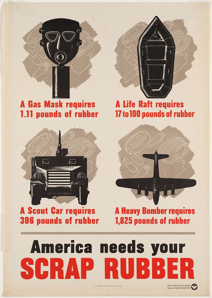             America needs your scrap rubber          