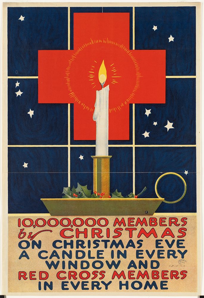            10,000,000 members by Christmas. On Christmas Eve a candle in every window and Red Cross members in every home  …
