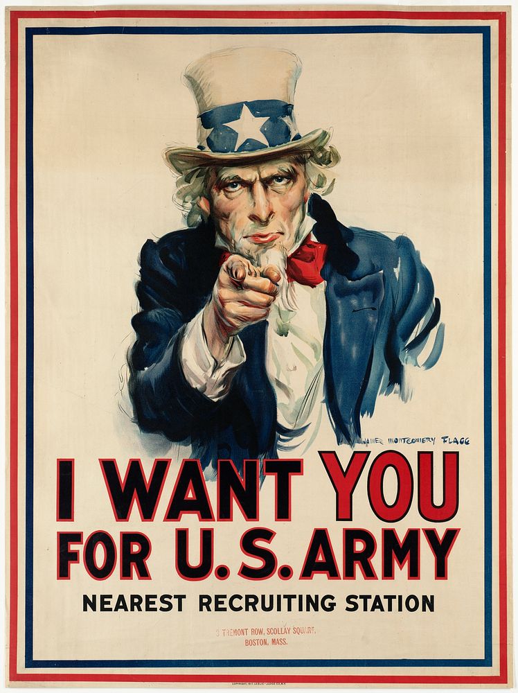             I Want You for U.S. Army          