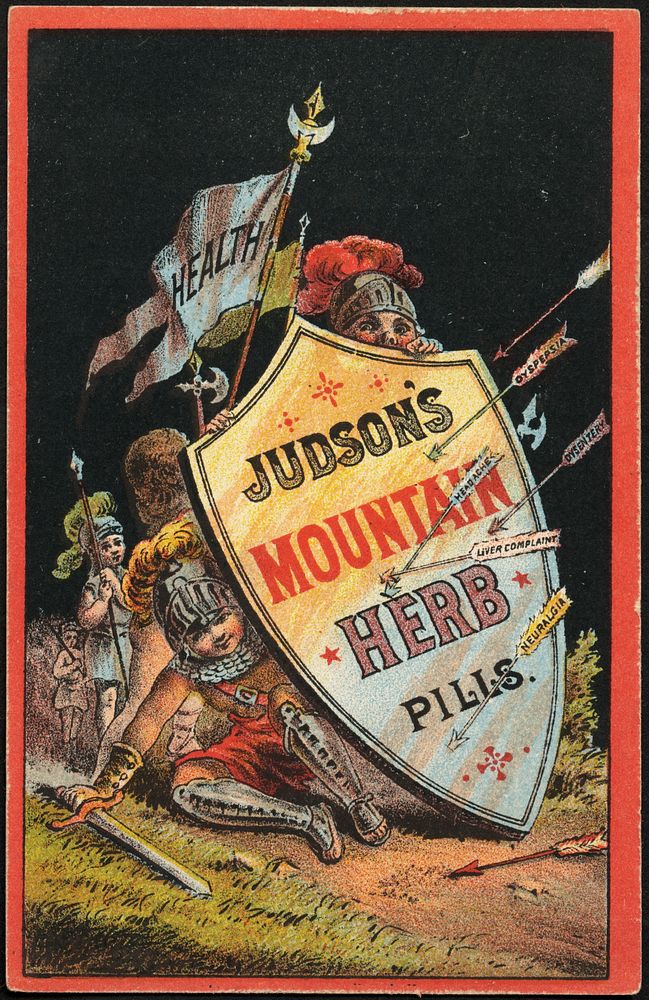             Judson's Mountain Herb Pills. Health.          