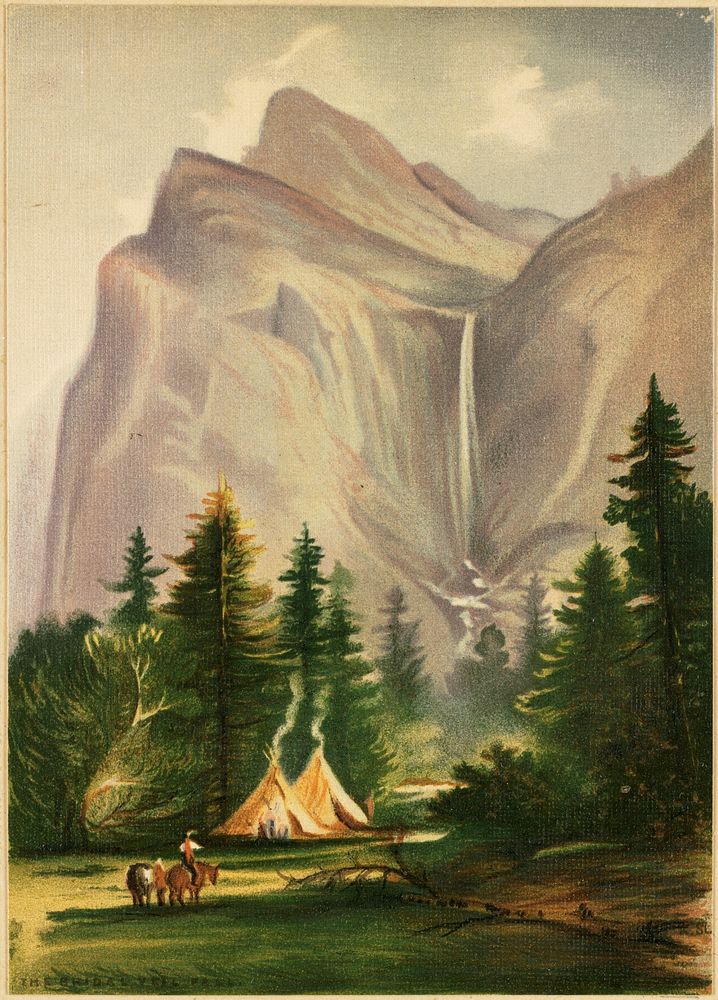             The Bridal Veil Fall, no. 6           by Robert D. Wilkie