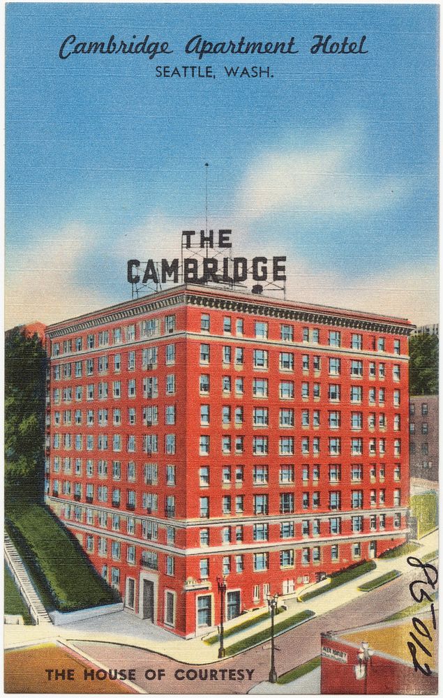             Cambridge Apartment Hotel, Seattle, Washington          