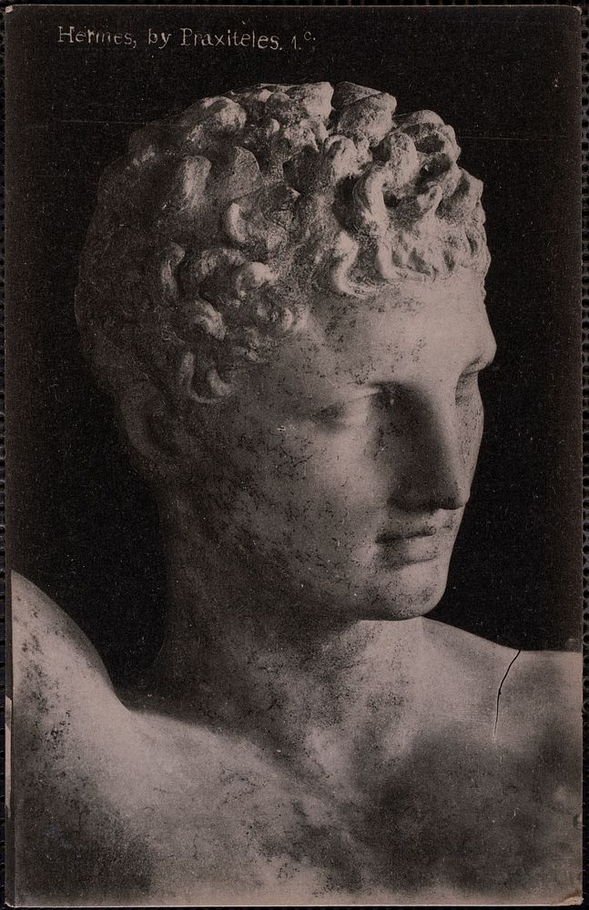             Hermes, by Praxiteles, 1. c.          