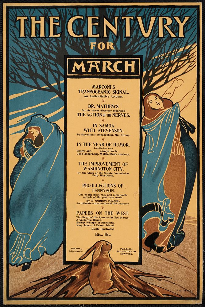             The century for March          