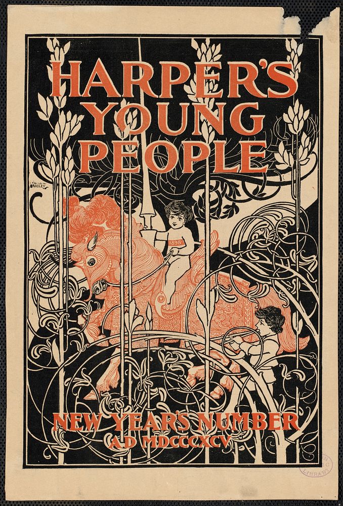             Harper's young people, New Year's number           by Will H. Bradley