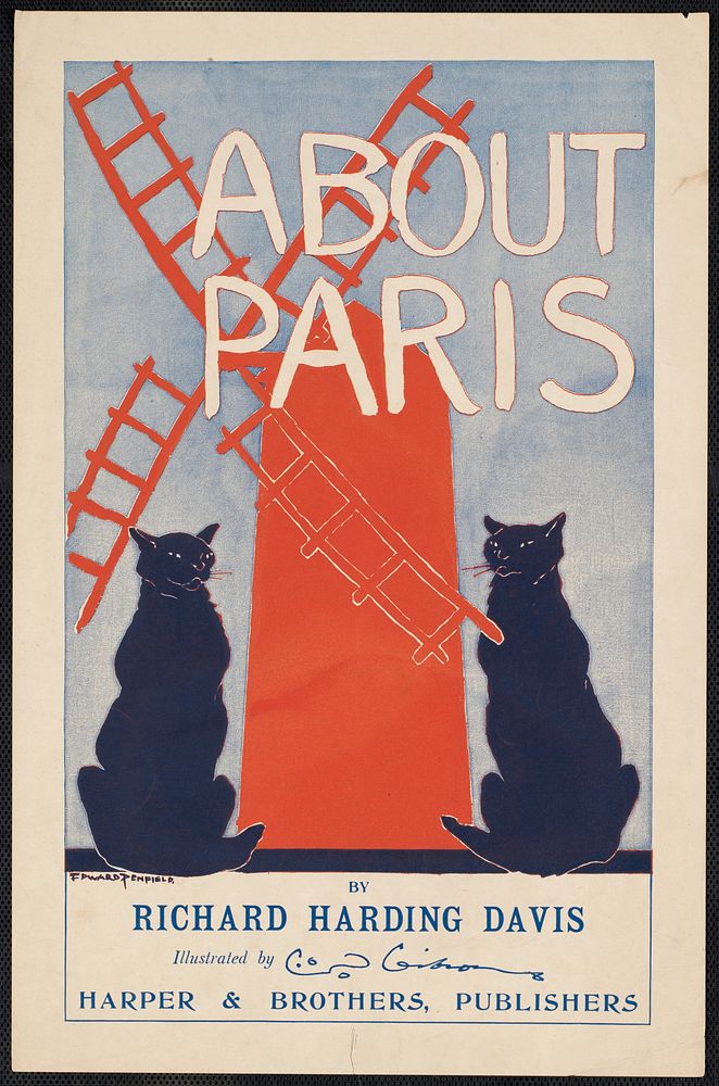             About Paris by Richard Harding Davis           by Edward Penfield