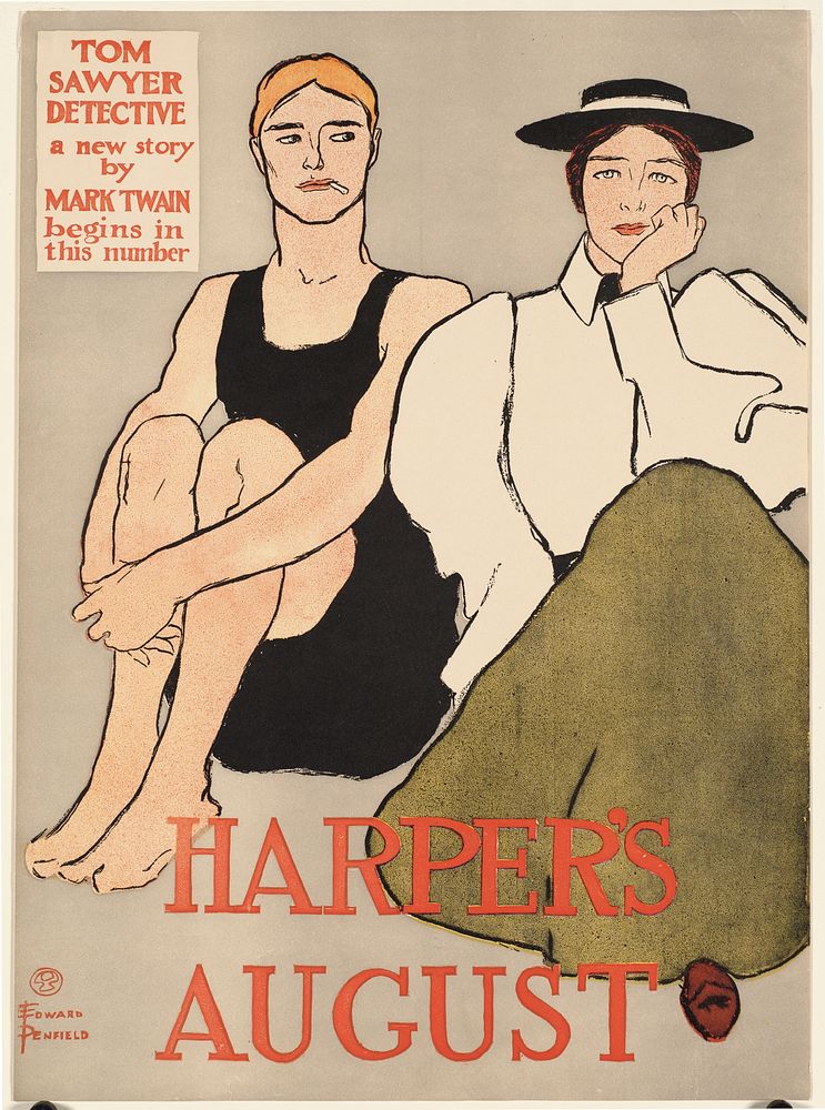             Harper's August           by Edward Penfield