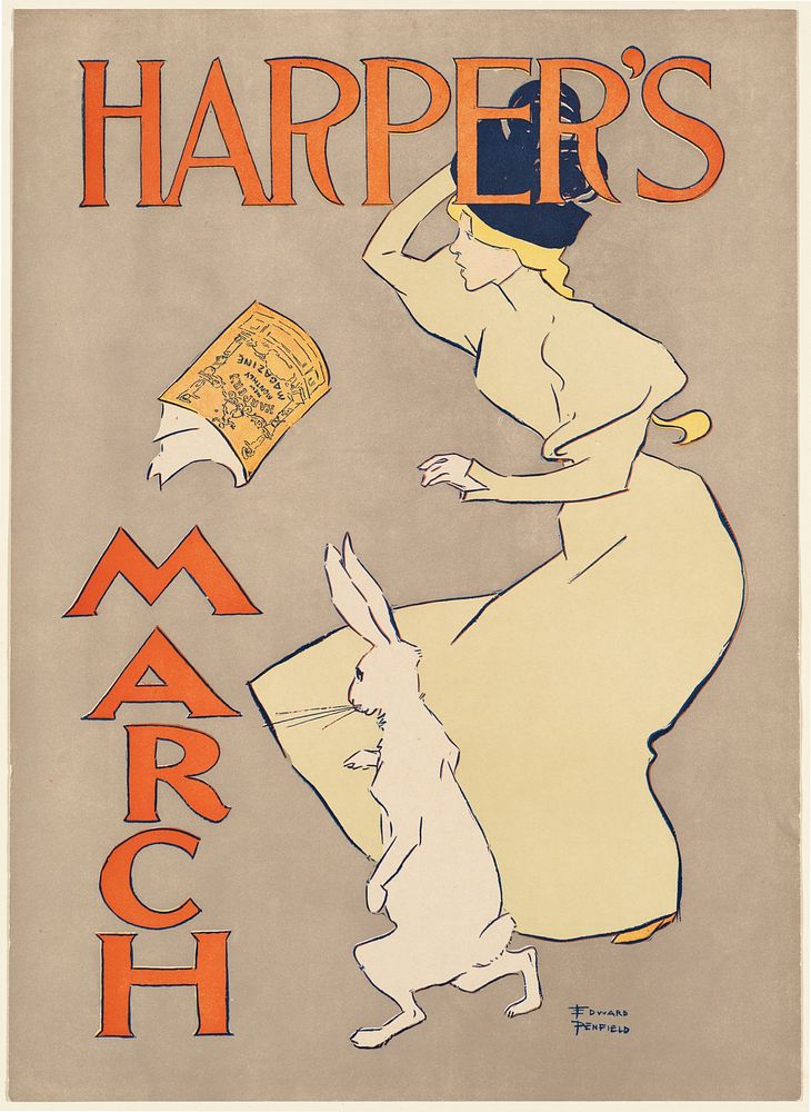             Harper's March           by Edward Penfield