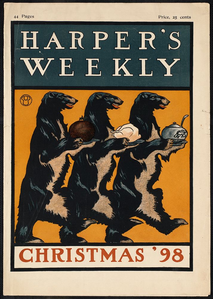             Harper's weekly, Christmas '98           by Edward Penfield
