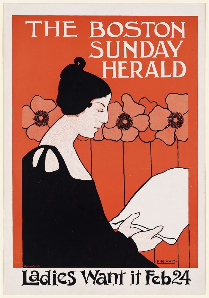             The Boston Sunday herald, ladies want it Feb 24           by Ethel Reed