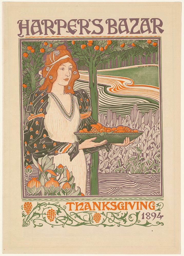             Harper's bazar Thanksgiving 1894          