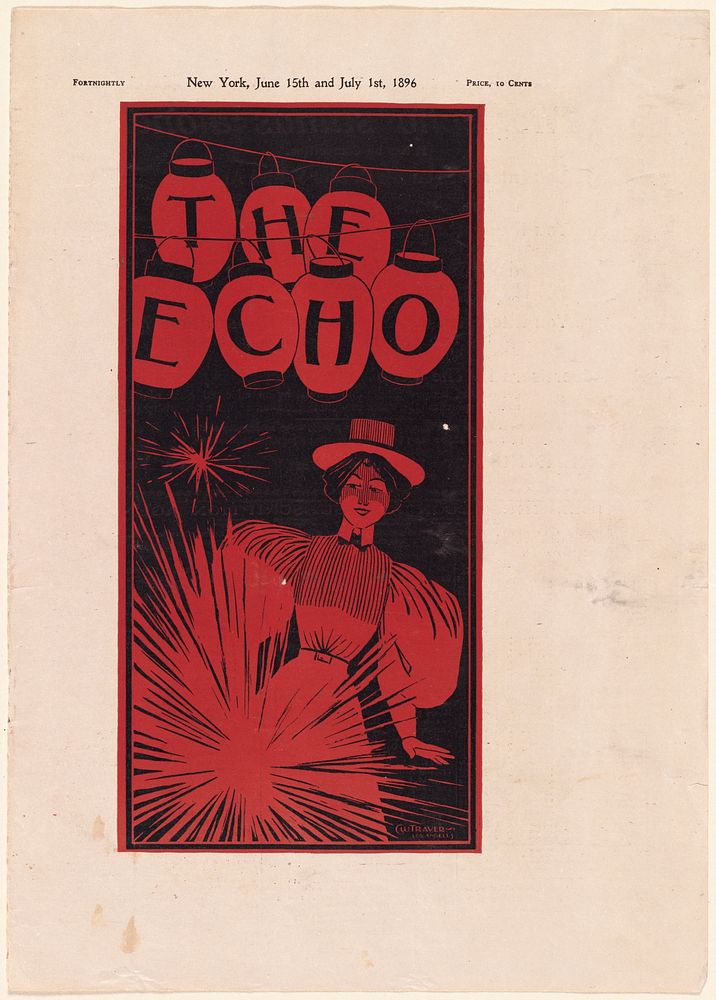            The echo, New York, June 15th and July 1st, 1896          