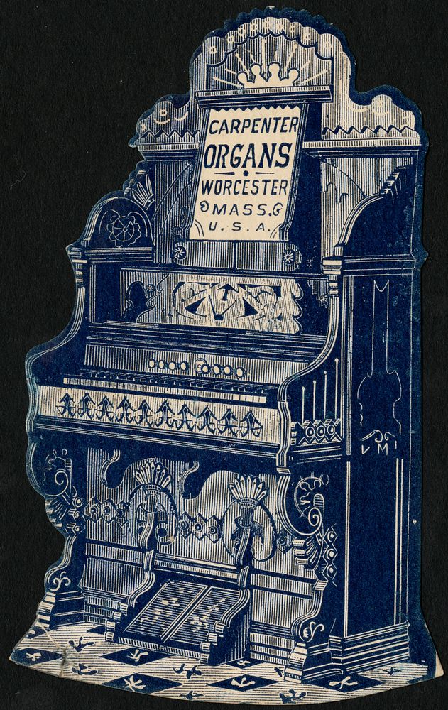             Carpenter organs, Worcester, Mass, U. S. A.          