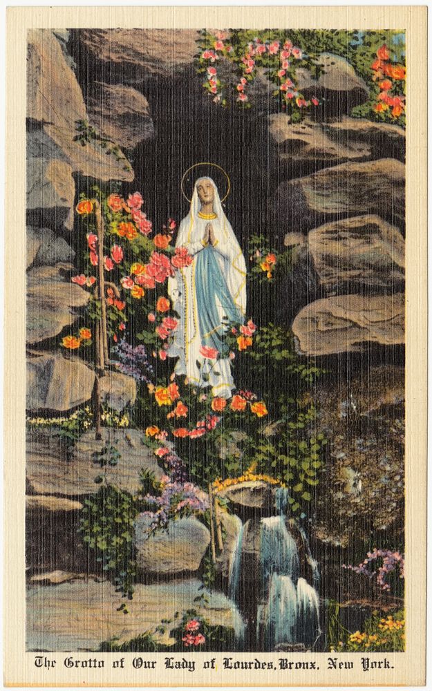             The Grotto of Our Lady of Lourdes, Bronx, New York          