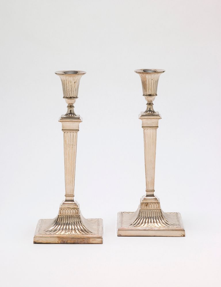 Candlestick, pair